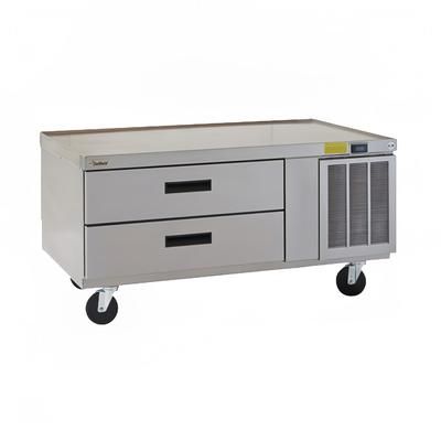 Delfield F2956CP 56 1/4" Chef Base w/ 2 Drawers - 115v, Stainless Steel