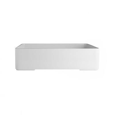 Steelite 7185TM604 Melamine Bento Box - 13 7/8" x 10 1/2" x 3 5/8"
