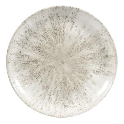 Churchill STAGEV111 11 1/4" Round Studio Prints Plate - Ceramic, Agate Gray