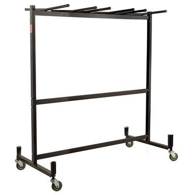 National Public Seating 42-8 Table & Chair Storage Truck w/ 42 Chair & 42 Table Capacity - Steel, Dark Brown