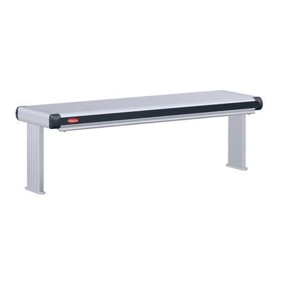 Hatco GR2AHL-48D3 120 51 1/2" High Watt Strip Warmer - Double Rod, Remote Control Required, 120v, Silver