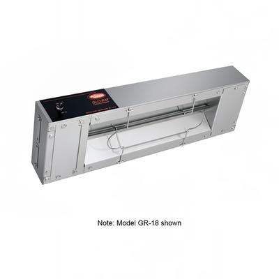 Hatco GR-72 120 72" Standard Watts Infrared Strip Warmer - Single Rod, 1 Built In Toggle Control, 120v, Silver (Cord & Plug Not Included)