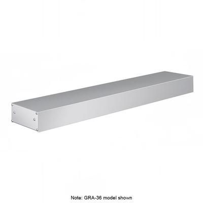 Hatco GRA-36-120-T-QS 36" Standard Watts Infrared Strip Warmer - Single Rod, 1 Built In Toggle Control, Conduit, 120v, Silver (Cord & Plug Not Included)