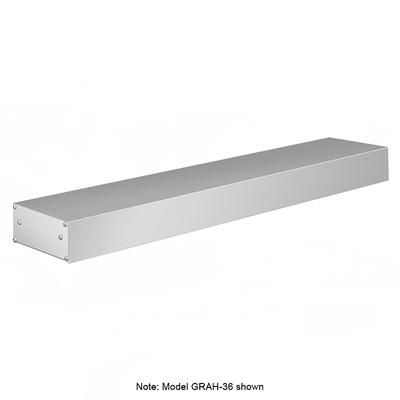 Hatco GRAH-144 240 144" High Watts Infrared Strip Warmer - Single Rod, 2 Built In Toggle Control, 240v/1ph, Silver (Cord & Plug Not Included)