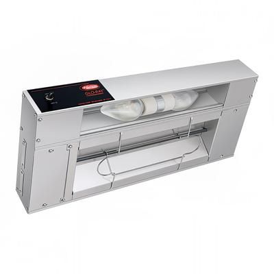 Hatco GRAHL-132 208 132" High Watts Infrared Strip Warmer - Single Rod, 4 Built In Toggle Control, 120/208v/1ph, Silver (Cord & Plug Not Included)