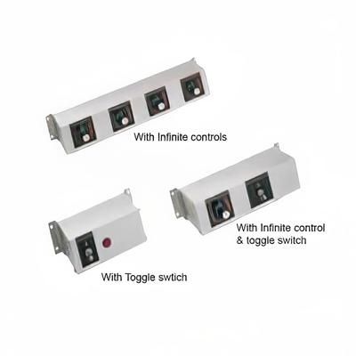Hatco RMB-14K 14" Remote Control Box w/ 3 Toggle Switch & 3 Lights for 240v/1ph, Indicator Lights, 240 V