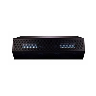 Mars STD272-2UA-OB-VHP 72" Unheated Air Curtain w/ UV-C Light & HEPA Filter - Obsidian Black, 115v