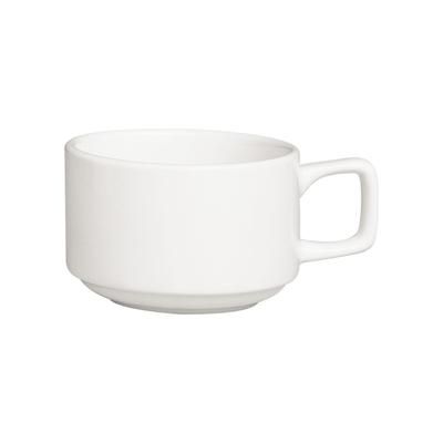 Cameo China 210-60C 4 oz Imperial Stackable Espresso Cup - Ceramic, White, 1 Dozen