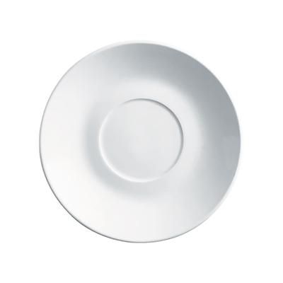 Cameo China 610-2961 4 3/4" Round Dynasty Coupe Saucer for 610-1824 - Ceramic, White