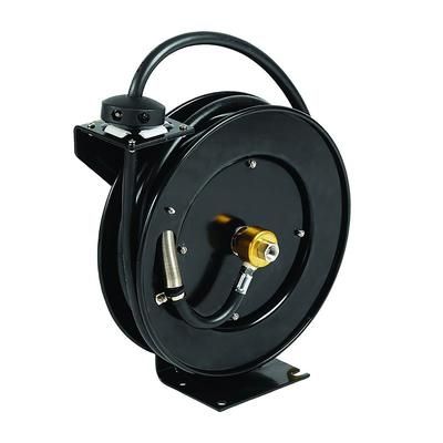 T&S 5HR-232-GH Hose Reel, 35 x 3/8"Diameter, Garden Hose Adapter, Black