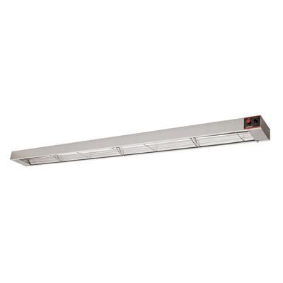 Winco ESH-72 72" Strip Heater w/ Built In Toggle Switch, 120v, Silver