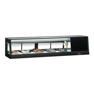 Turbo Air SAS-60R-N 59" Sushi Case w/ 4 Doors - Right Compressor, 115v, Right Side Compressor, Black