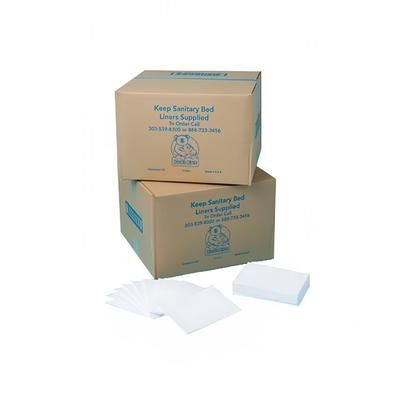 Koala Kare KB150-99 Sanitary Bed Liners for Baby Changing Station, White, Case of 500