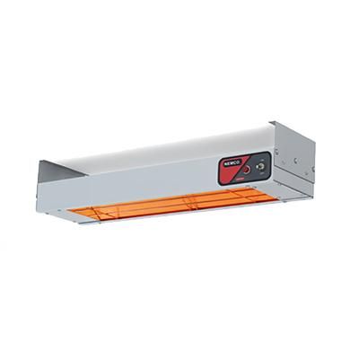 Nemco 6150-72-D-208 72" Infrared Strip Warmer - Double Rod, 1 Built In Toggle Control, 208v/1ph