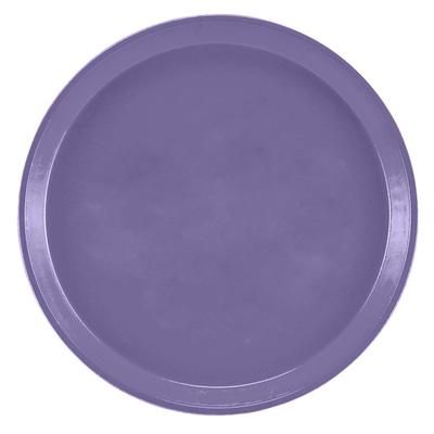 Cambro 1300551 13" Round Serving Camtray - Fiberglass, Grape, Purple