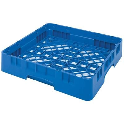 Cambro BR258168 Camrack Base Rack - Full Size, 1 Compartment, 4"H, Blue
