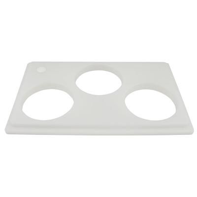 Cambro CPH3148 Crock Holder - 13x21" Holds (3)Crocks, White