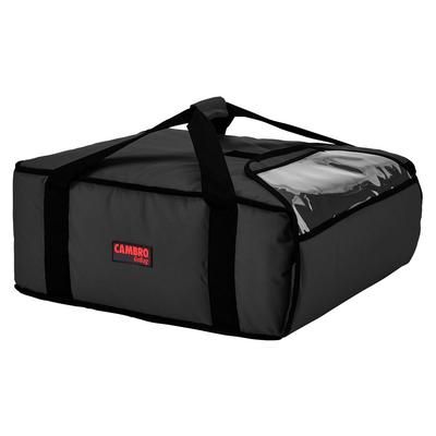 Cambro GBP318110 GoBag Pizza Delivery Bag - 17 1/2" x 20" x 7 1/2", Nylon, Black