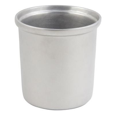 Bon Chef 9203 2 19/30 qt Dressing Container, Aluminum/PewterGlo, Silver