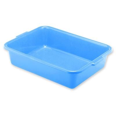 Vollrath 1521-C04 Food Storage Box - Handles, 15x20x5", Plastic, Blue, Pack of 6