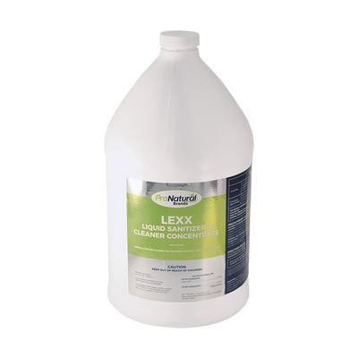 Vollrath 265003 LEXX Liquid Sanitizer & Cleaner Concentrate, Low pH, Biodegradable