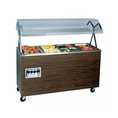 Vollrath 389352 46" Hot Food Table w/ 3 Wells & Enclosed Base, 208 240v/1ph, Brown