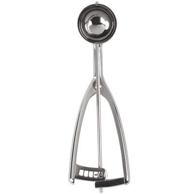 Vollrath 47157 Stainless 40 Squeeze Disher - 0.88 oz, Squeeze Handle, Round Bowl, Silver