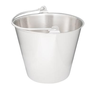 Vollrath 58130 10" Wine Bucket/Pail, Stainless Steel, 12 1/2 Quart, Silver