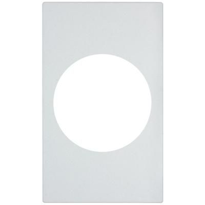 Vollrath 8242120 Miramar Template - 1 French Omelet Pan, 21 1/8" x 12 3/4", Resin, White