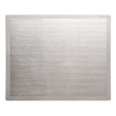 Vollrath 8250016 Miramar Double-Well Blank Template - Satin-Edge Stainless