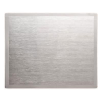 Vollrath 8250016 Miramar Blank Template - Double-Well, 21 1/8" x 25 3/4", Stainless, Silver