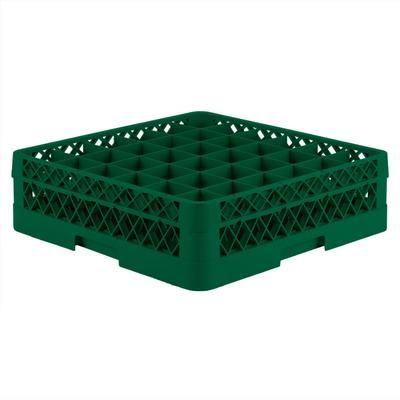 Vollrath TR7C 19 Rack-Master Glass Rack w/ 36 Compartments - 36 Extender, Green, Pack of 2