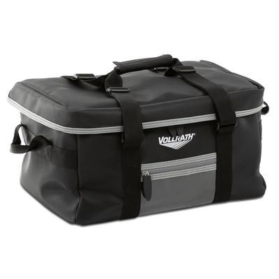 Vollrath VDBM300 Catering Bag w/ Vinyl Liner - 17" x 13" x 9", Black, Insulated