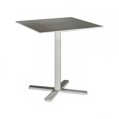emu E529 (23) 32" Square Darwin Indoor/Outdoor Table - Steel, Antique White, Powder Coated Steel