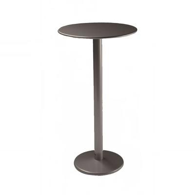emu E902H (41) 32" Round Indoor/Outdoor Bistro Bar Table - 42"H, Steel, Antique Bronze, 42" High