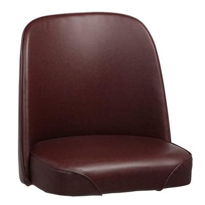 Royal Industries ROY 7714 SBRN Replacement Bucket Bar Stool Seat, Brown Vinyl