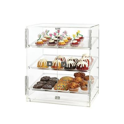 Rosseto BD124 Bakery Cabinet w/ (2) Doors, 20 1/4" x 15 1/2" x 21 1/4", Acrylic, Clear