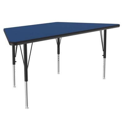 Correll A3060-TRP-37-09-09 Activity Table w/ 1 1/4" High Pressure Top, 60"W x 30"D, Blue