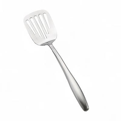 Tablecraft 5314 14 1/4" Slotted Turner - 18/8 Stainless Steel