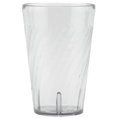 GET 2224-1-CL 24 oz Clear Textured Plastic Tumbler