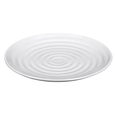 GET ML-81-W 9 1/2" Round Melamine Salad Plate, White, 12/Pack