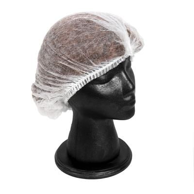 Rofson BC2400 24" Bouffant Hair Net - Poly, White