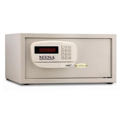 Mesa MHRC916E 1.2 cu ft Hotel Safe w/ Electronic Lock, Cream, White