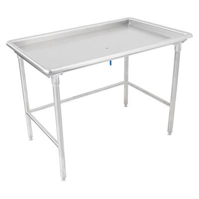 John Boos DST6-3061SBW-X Sorting Table w/ 3" Raised Edge - 60 7/8"W x 30 3/8"D, Stainless Steel