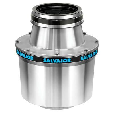 Salvajor 100-CA-18-WSP Water-Saving Disposer Package w/ 18" Cone - 1 HP Motor, 115v, Chrome