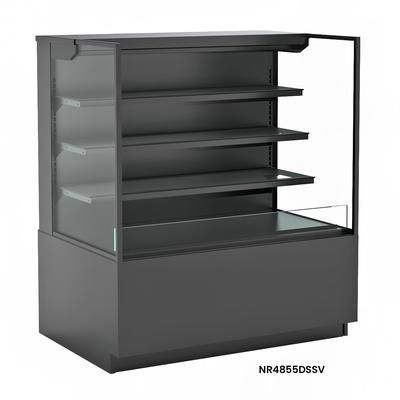 Structural Concepts NR3655DSSV 35 3/4" Self Service Ambient Bakery Case - 4 Levels, Black, 110/120 V