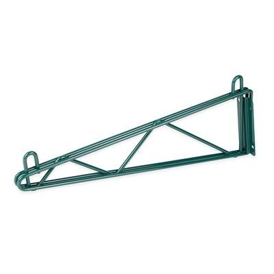 StoreIt SI-SS-18SGL-GE 18" Wire Wall-Mount Shelf Bracket, Epoxy Coated, Green