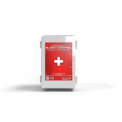 S.T.A.T. Medical Devices Public Access Bleed Control Kit w/ Enclosure X-Force 17-00044