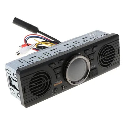 Autoradio multifonction 12V, lecteur MP3, FM, Bluetooth, stéréo, sortie RCA, compatible avec carte USB/TF, haut-parleur électrique pour voiture, nouveau