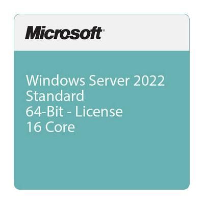 Microsoft Windows Server 2022 Standard 64-Bit License (16 Core, OEM, DVD) P73-08328